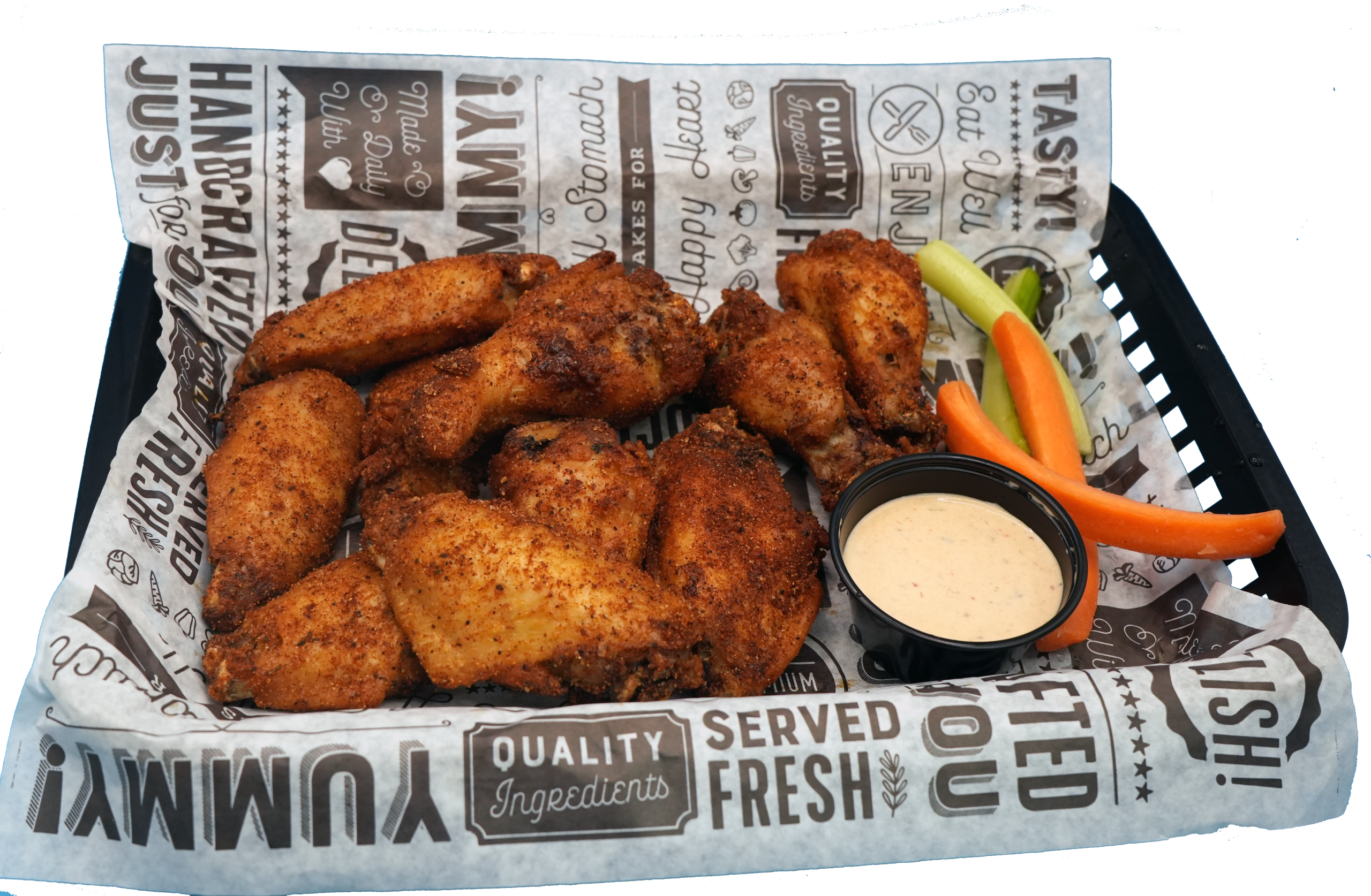 Seven-Sauce Wings